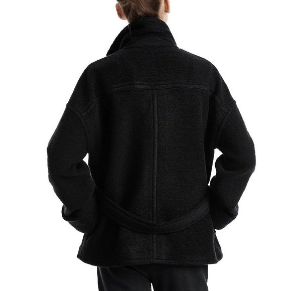 ATM Anthony Thomas Melillo Boucle Knit Peacoat Black Size Small NWT - Picture 3 of 6